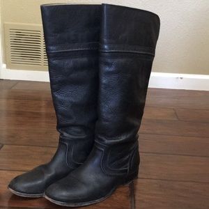 Frey Melissa Trapunto knee-high boots